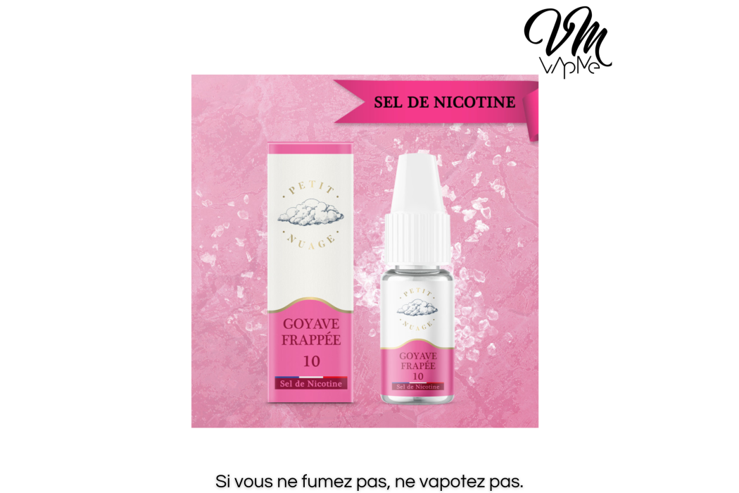 Goyave Frappée Sel de Nicotine 10ml...