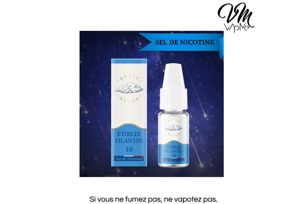 Étoiles Filantes Sel de Nicotine 10ml...