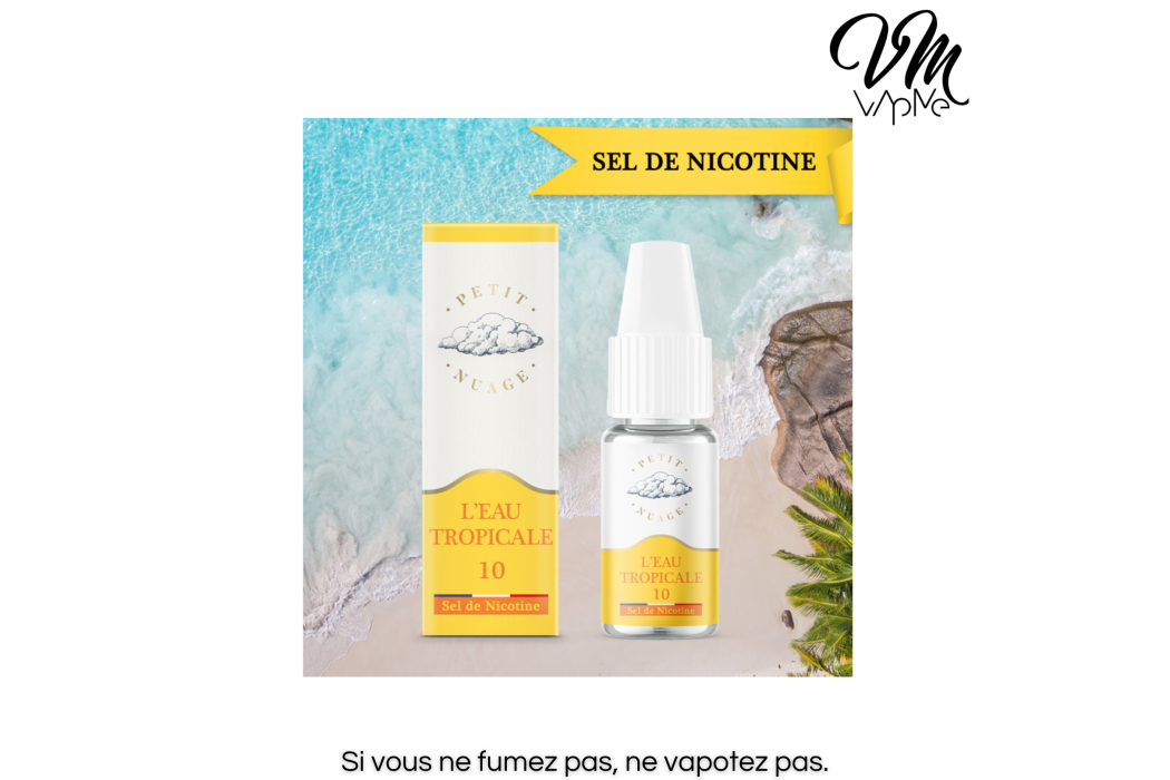 L'Eau Tropicale Sel de Nicotine 10ml...