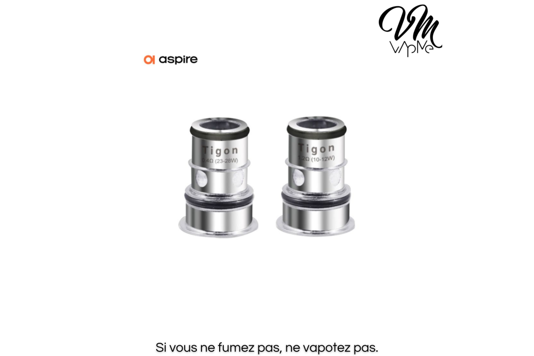 Résistances Tigon 5pcs - Aspire