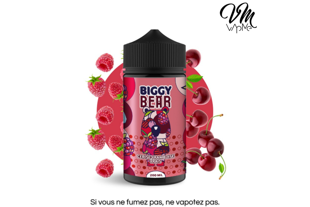 Cerise Framboise Frais 200ml - Biggy...