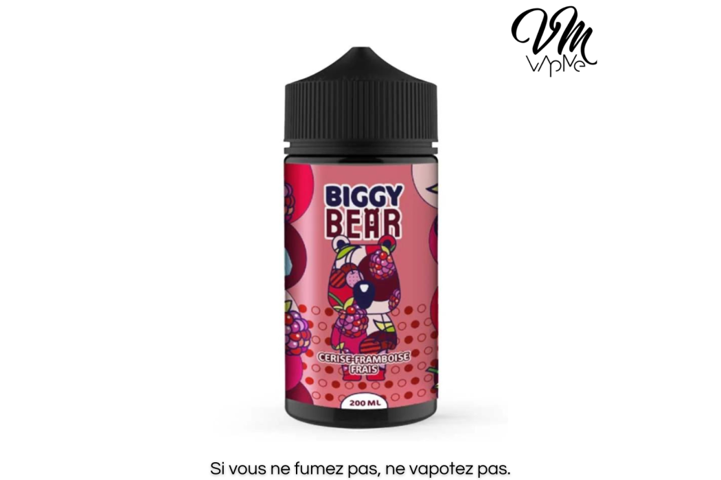 Cerise Framboise Frais 200ml - Biggy...