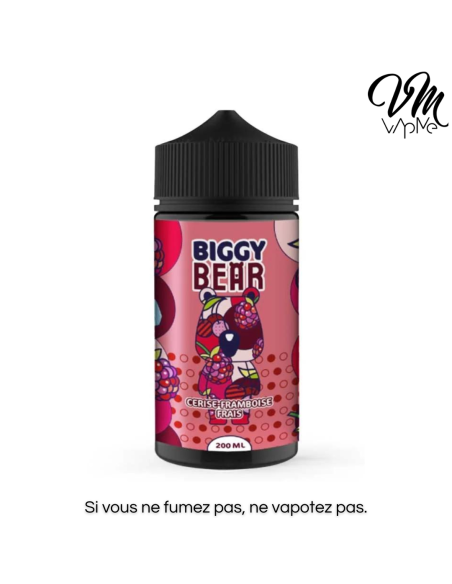 Cerise Framboise Frais 200ml - Biggy Bear