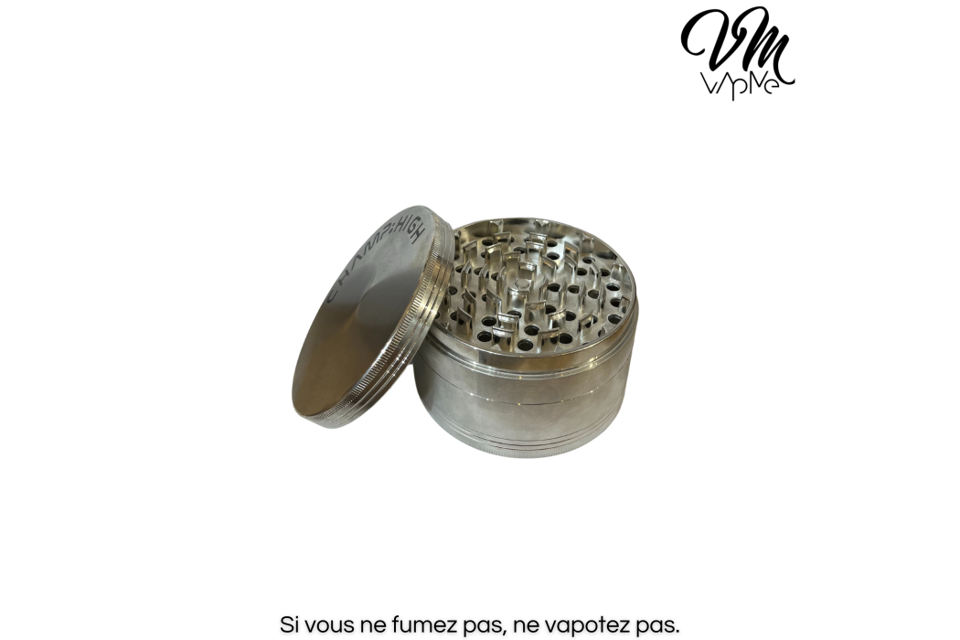 Grinder XXL 100mm Silver - Champ High