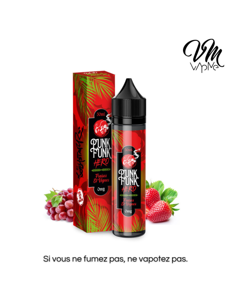 Fraises et Vignes 50ml - Punk Funk Hero