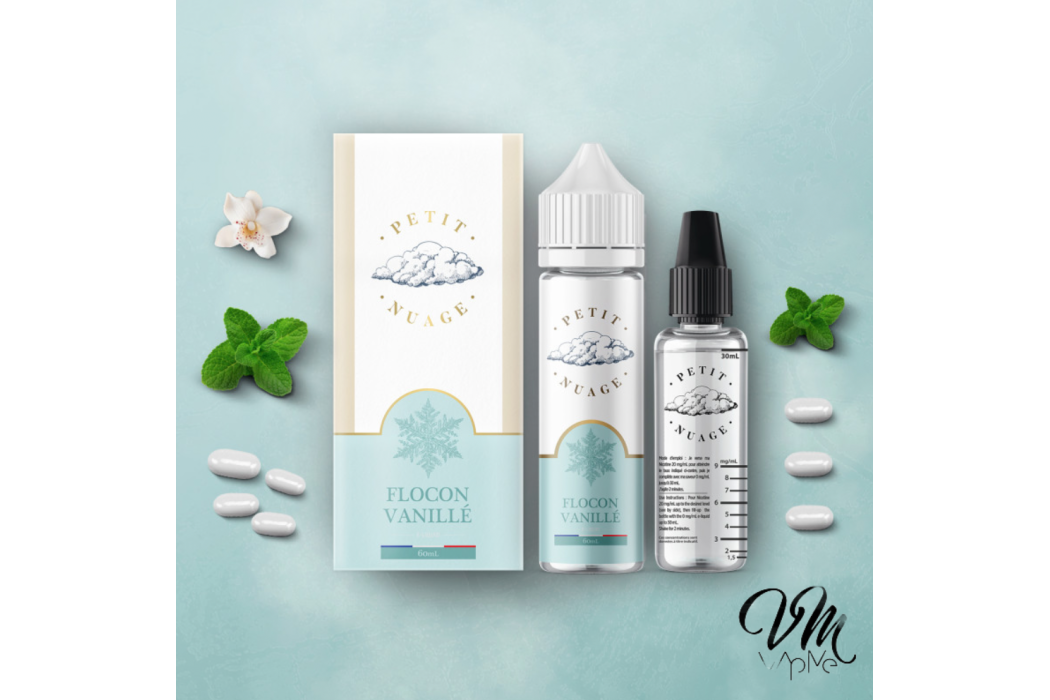 Flocon Vanillé 60ml Petit Nuage - Levest