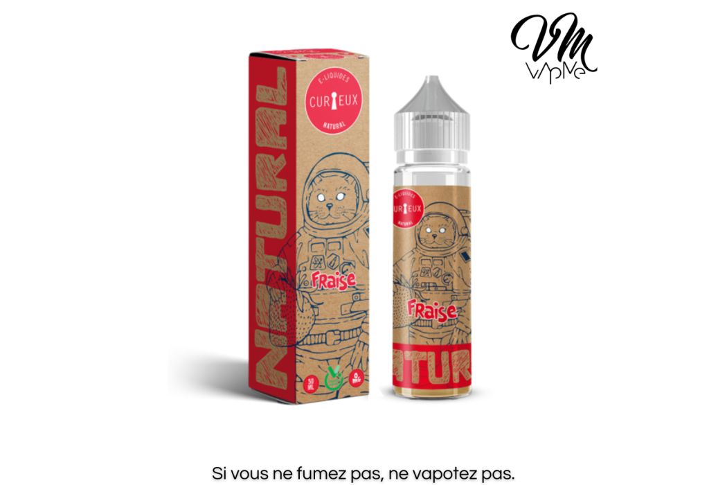 Fraise 50ml Édition Natural - Curieux