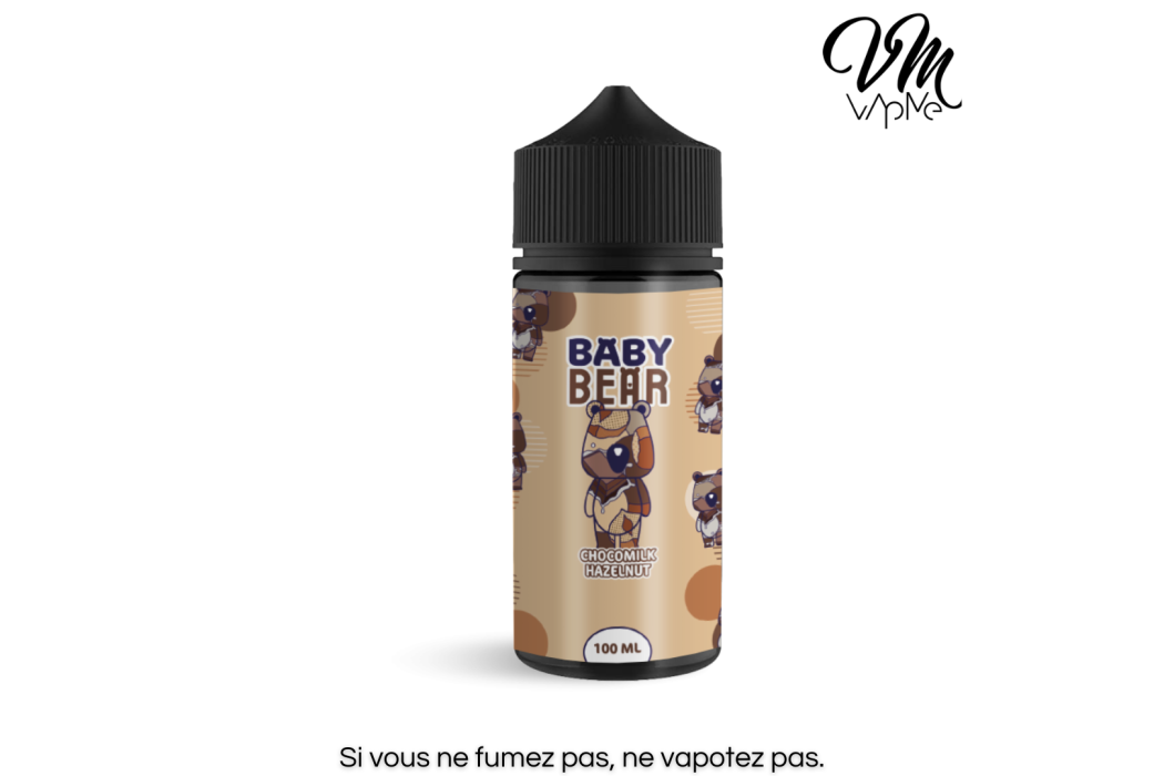 Chocomilk Hazelnut 100ml - Baby Bear