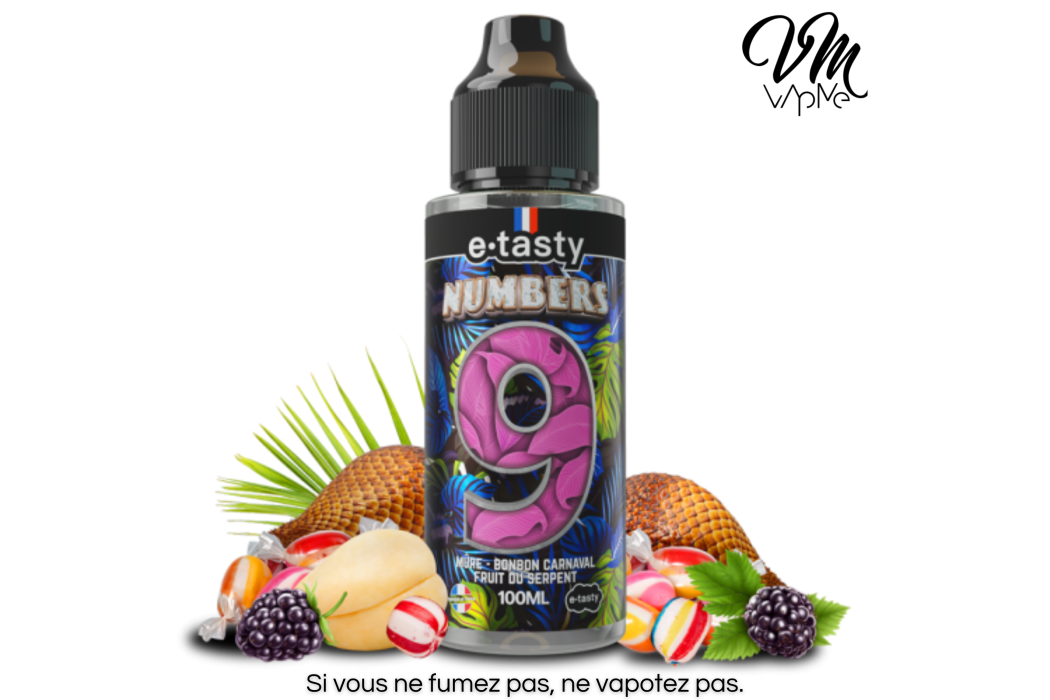 Numbers 9 100ml - E.Tasty