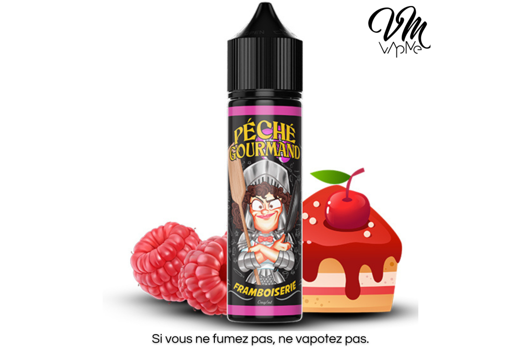 Framboiserie 50ml Péché Gourmand -...