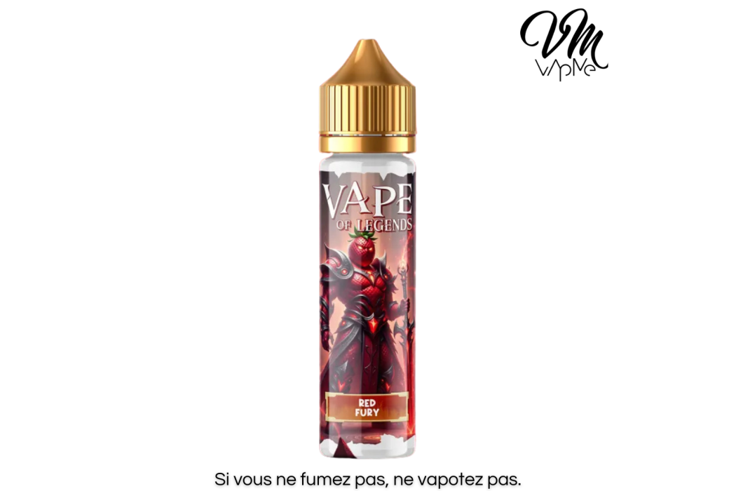 Red Fury 50ml Vape Of Legends - Levest