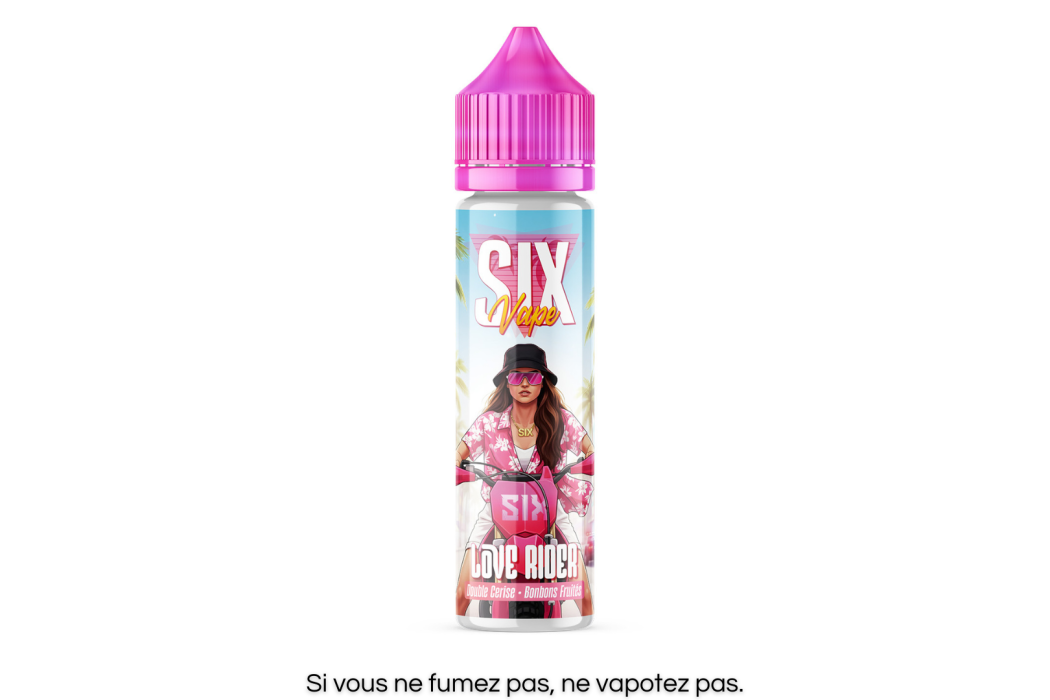 Love Rider 50ml SIX Vape - Levest