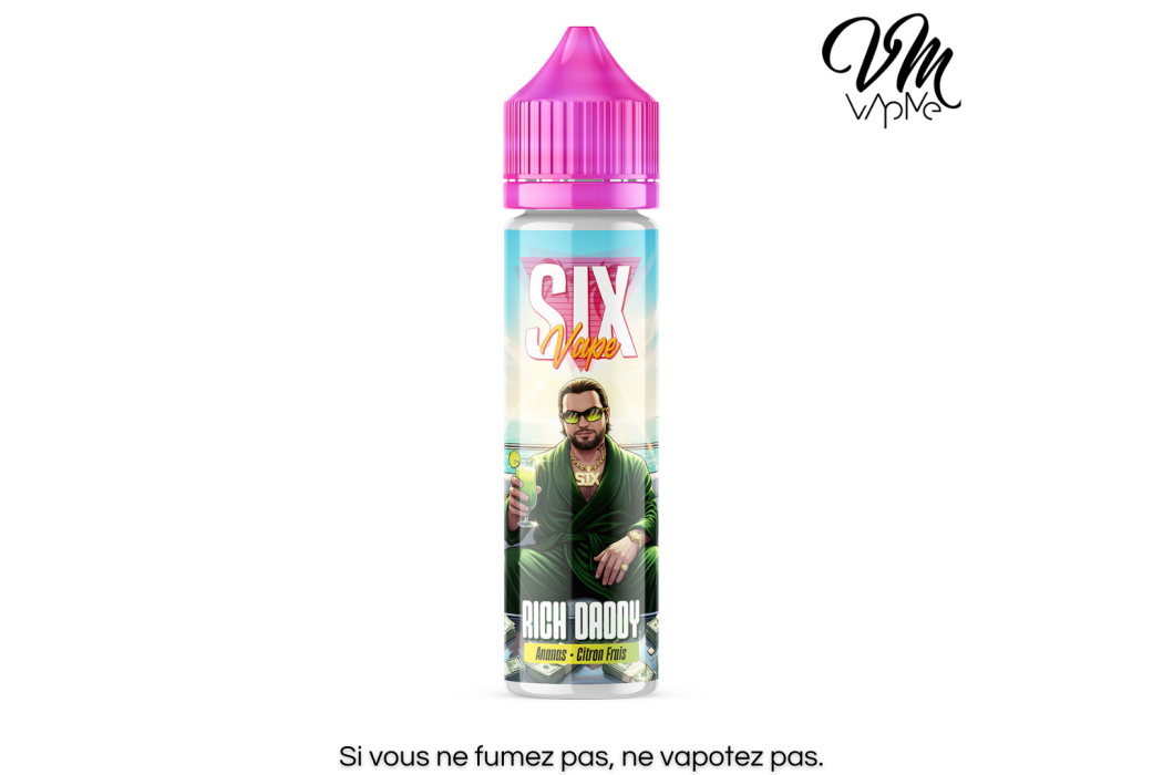 Rich Daddy 50ml SIX Vape - Levest