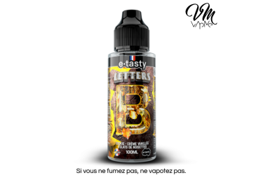 Letters B 100ml - E.Tasty