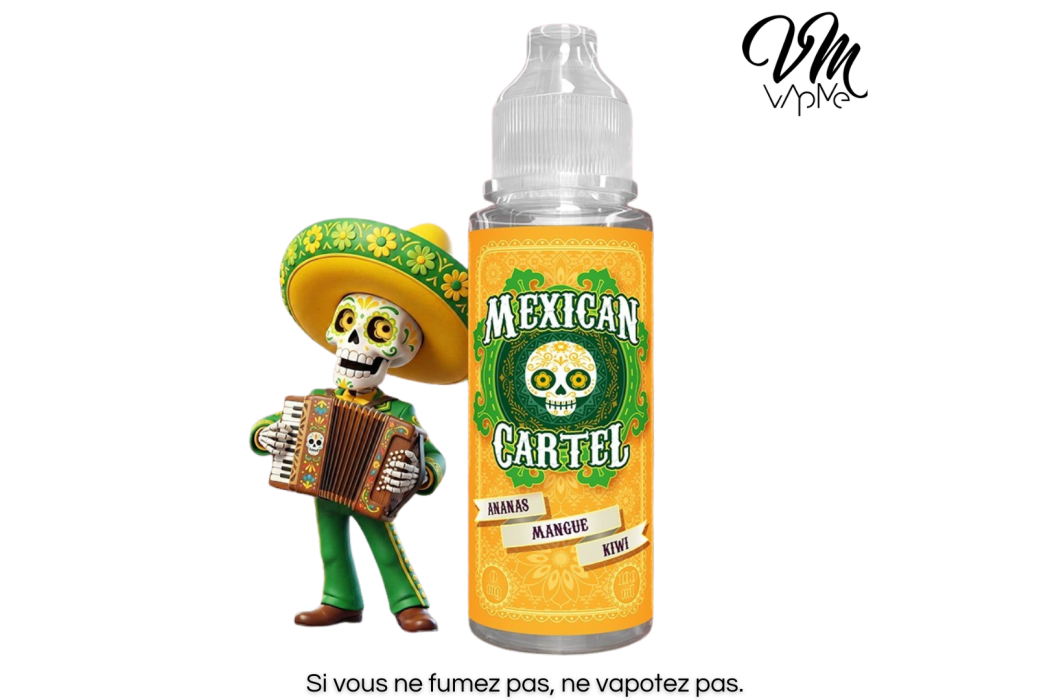 Ananas Mangue Kiwi 100ml - Mexican...
