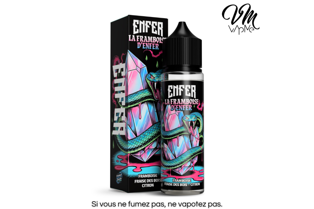 La Framboise D'Enfer 50ml - Vape47