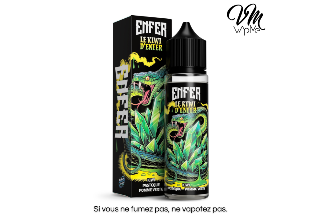 Le Kiwi D'Enfer 50ml - Vape47