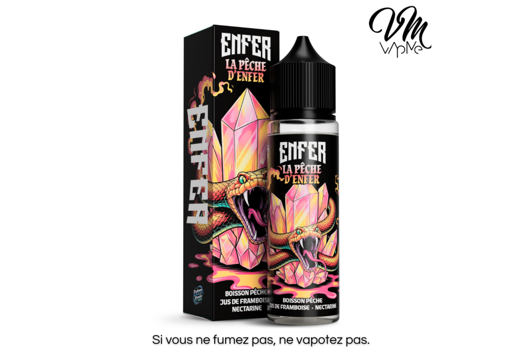 La Pêche D'Enfer 50ml - Vape47