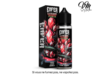 La Fraise D'Enfer 50ml - Vape47