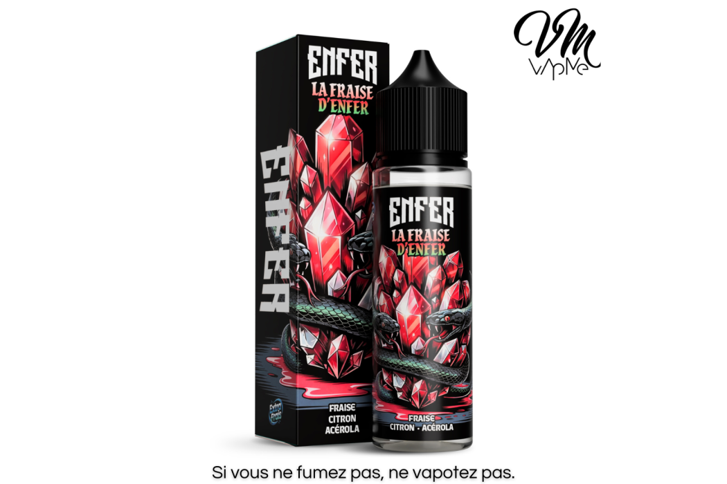 La Fraise D'Enfer 50ml - Vape47