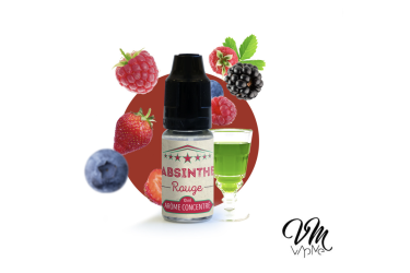 Concentré Absinthe Rouge 10ml Cirkus Les Authentics - VDLV