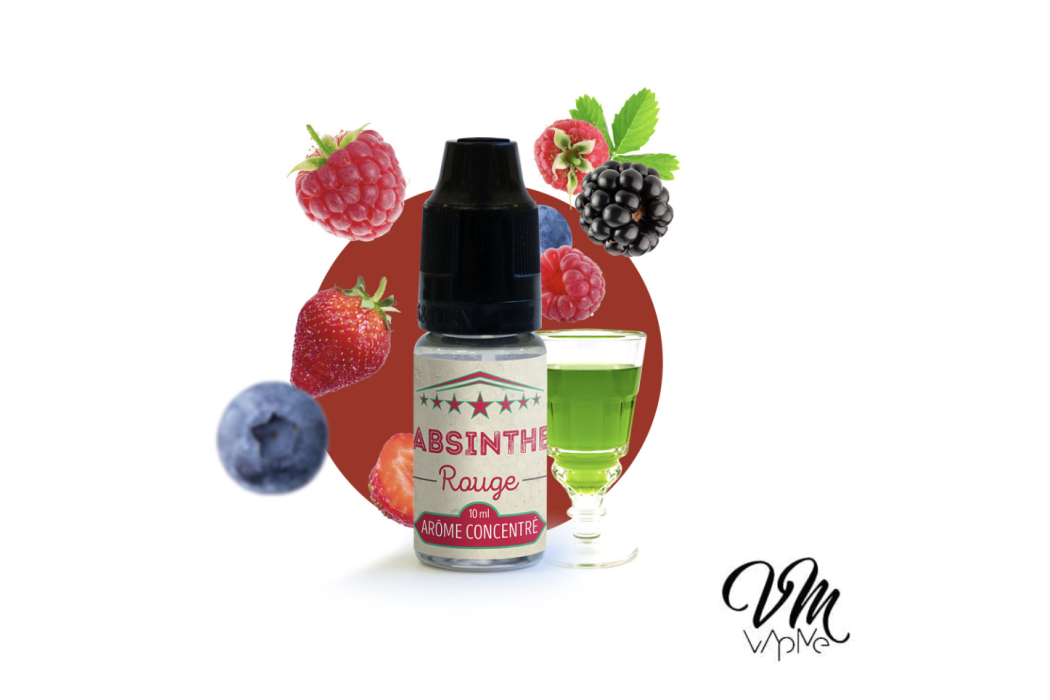 Concentré Absinthe Rouge 10ml Cirkus...