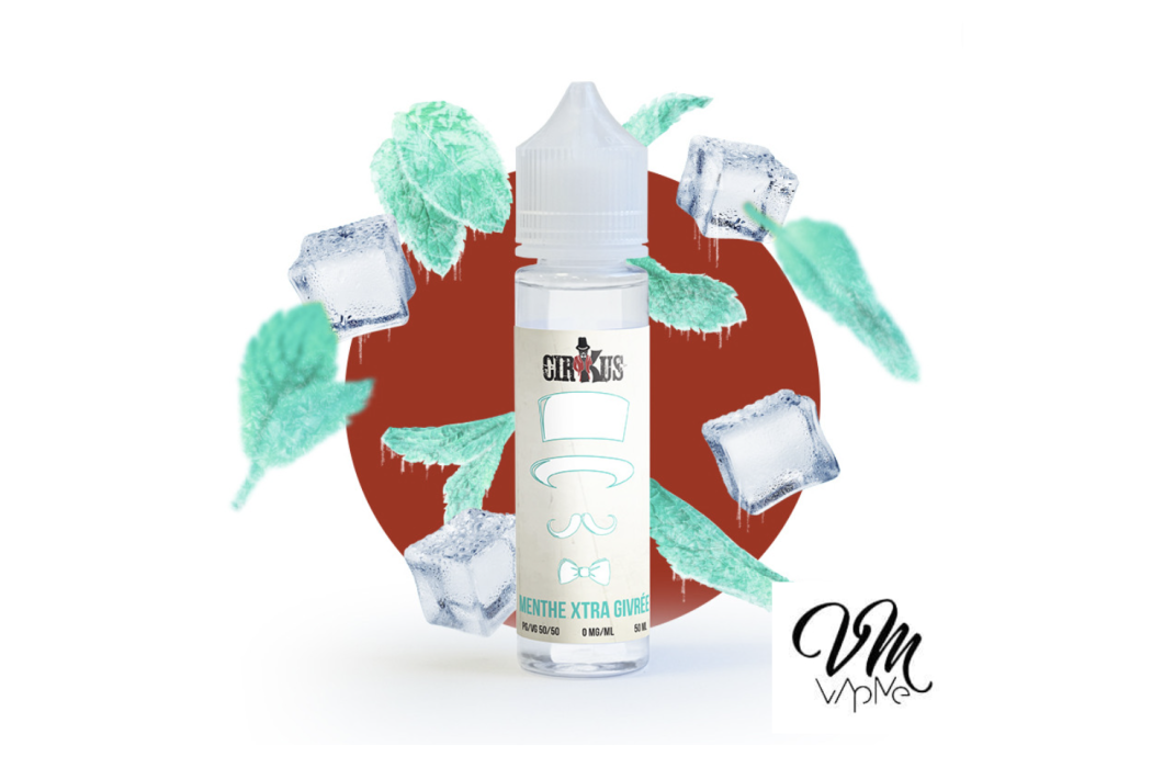 Menthe Xtra Givrée 50ml Cirkus - VDLV