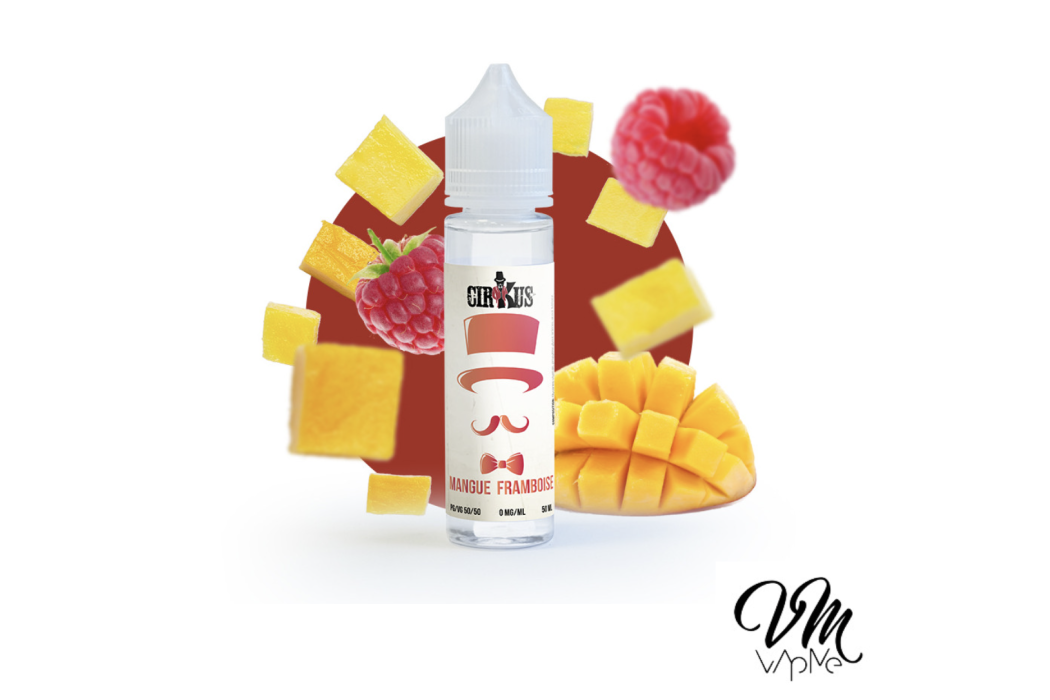 Mangue Framboise 50ml Cirkus - VDLV